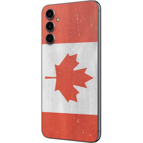 Canada Flag Distressed Galaxy A14 5G Skin